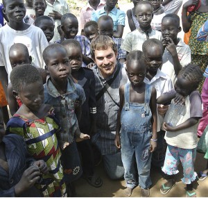 Ryan Scheetz At Gorom Refugee Camp in Juba South Sudan