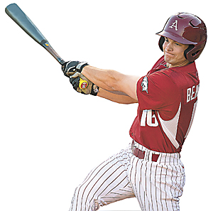 Collegiate Baseball's National Player of The Year Andrew Benintendi (Photo by Walt Beazley, Arkansas Communications) Andrew Benintendi Arkansas 4C (Photo by Walt Beazley- Arkansas Communications)