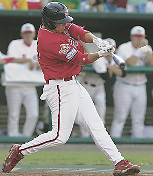 The last 2 College World Series have resulted in only 3 home runs each year. Home Run Being hit Fresno St
