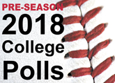 2018 Pre-Season College Baseball Polls