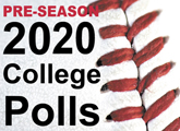 2020 Pre-Season Collegiate Baseball Rankings