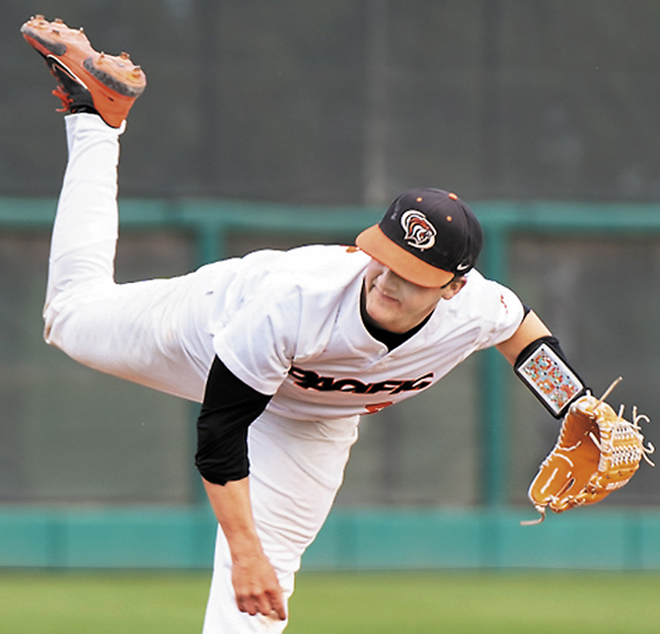 Pacific Pitcher Jackson Vaughan